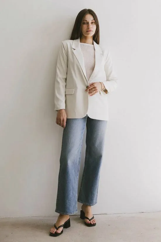 Bohme Sellyah Straight Leg Jeans Medium Wash Women All Bottoms