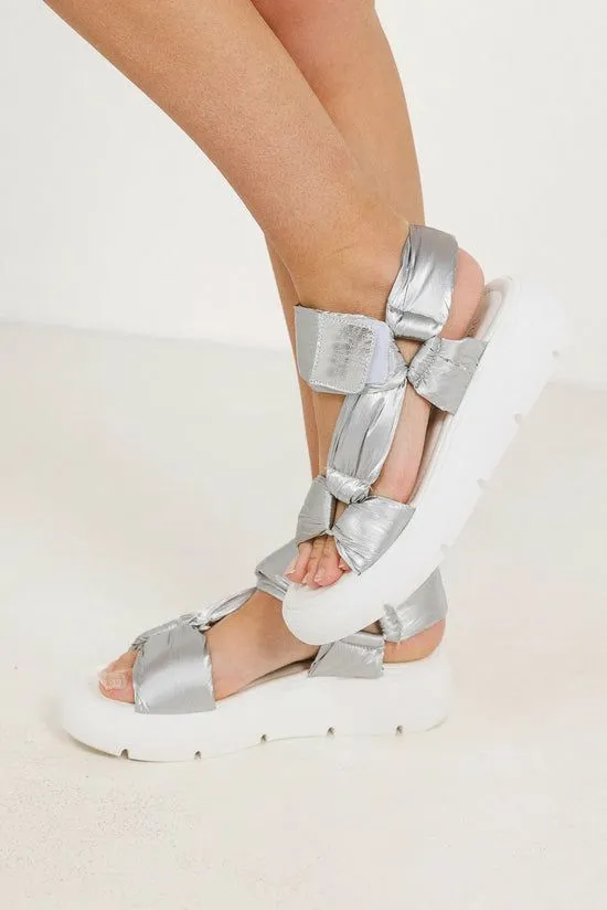 Bohme Seychelles Light Up Platform Sandals In Silver Silver Women Shoes Bohme Seychelles Light Up Platform Sandals In Silver Silver Women Shoes