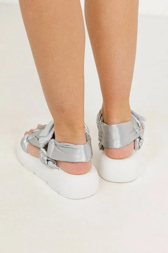 Bohme Seychelles Light Up Platform Sandals In Silver Silver Women Shoes Bohme Seychelles Light Up Platform Sandals In Silver Silver Women Shoes