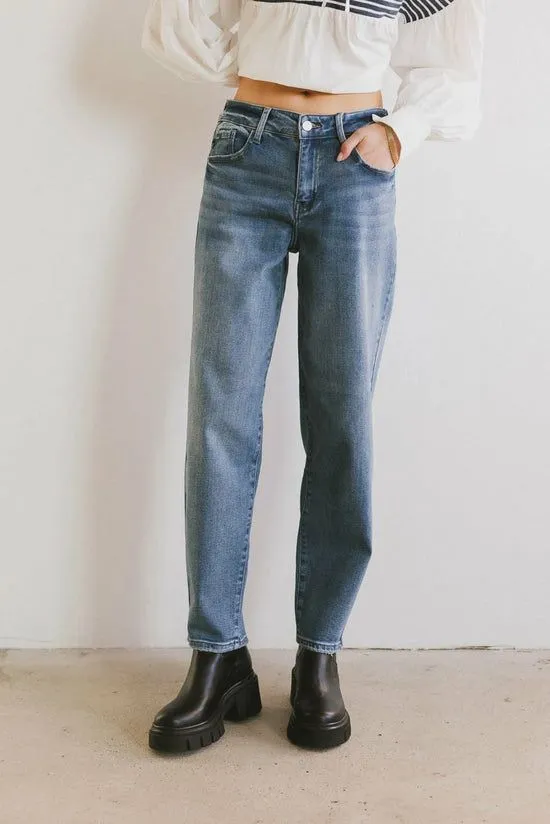 Bohme Suzanne Barrel Jeans Medium Wash Women All Bottoms