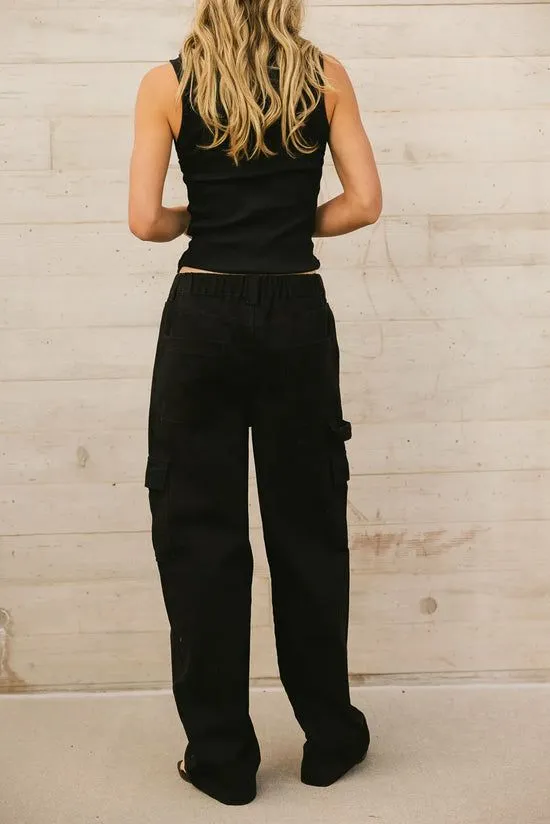 Bohme Tyra Utility Jeans Black Women All Bottoms