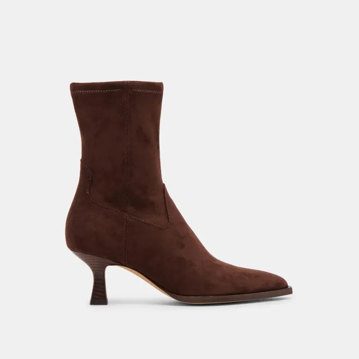 Boots and Booties Women Dolce Vita Arya Boots Dk Brown Stella Suede