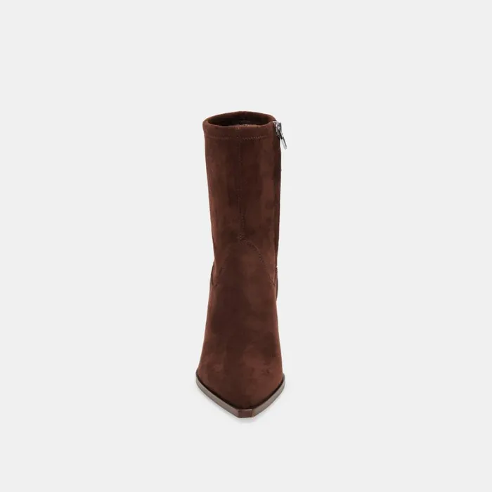 Boots and Booties Women Dolce Vita Arya Boots Dk Brown Stella Suede