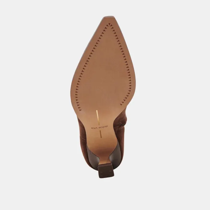 Boots and Booties Women Dolce Vita Arya Boots Dk Brown Stella Suede