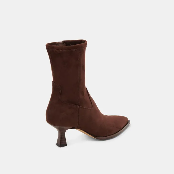 Boots and Booties Women Dolce Vita Arya Boots Dk Brown Stella Suede