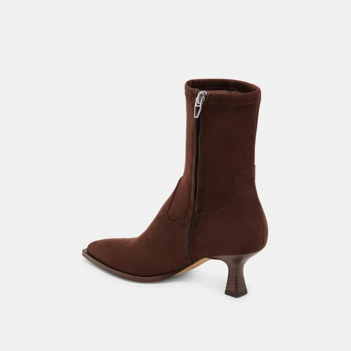 Boots and Booties Women Dolce Vita Arya Boots Dk Brown Stella Suede