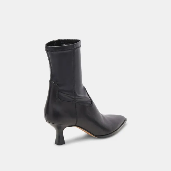 Boots and Booties Women Dolce Vita Arya Wide Calf Boots Black Leather