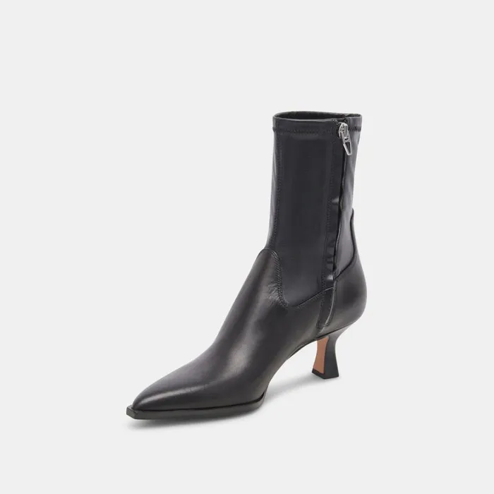 Boots and Booties Women Dolce Vita Arya Wide Calf Boots Black Leather