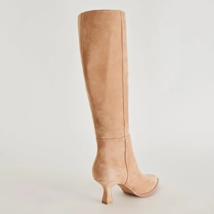 Boots and Booties Women Dolce Vita Auggie Boots Camel Suede