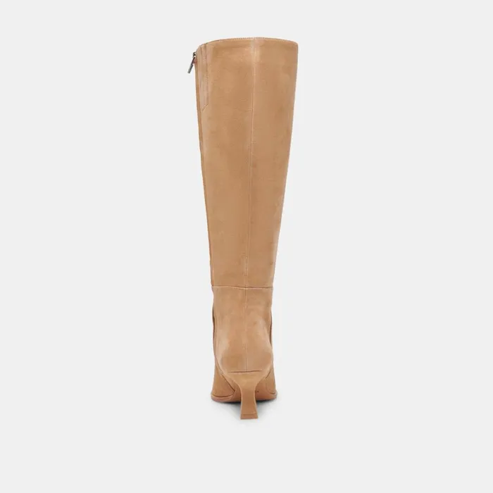 Boots and Booties Women Dolce Vita Auggie Boots Camel Suede