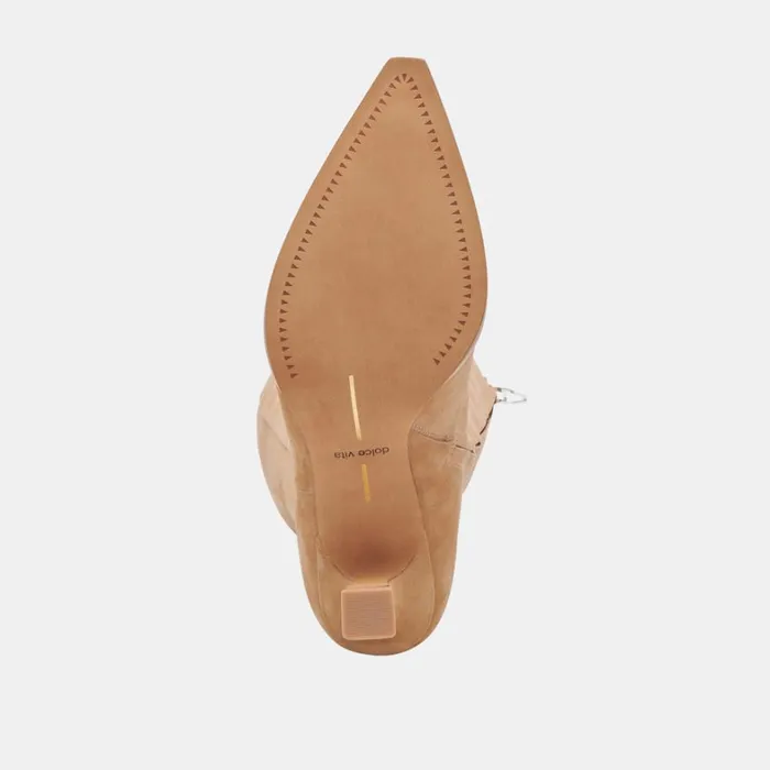 Boots and Booties Women Dolce Vita Auggie Boots Camel Suede