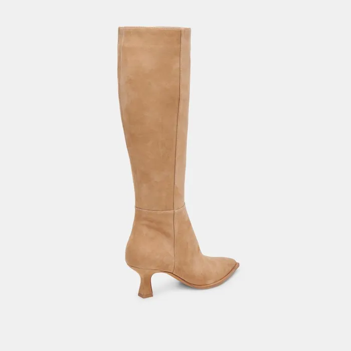 Boots and Booties Women Dolce Vita Auggie Boots Camel Suede