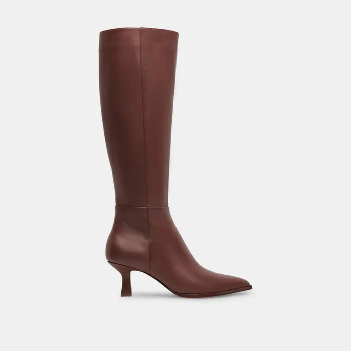Boots and Booties Women Dolce Vita Auggie Boots Chocolate Leather