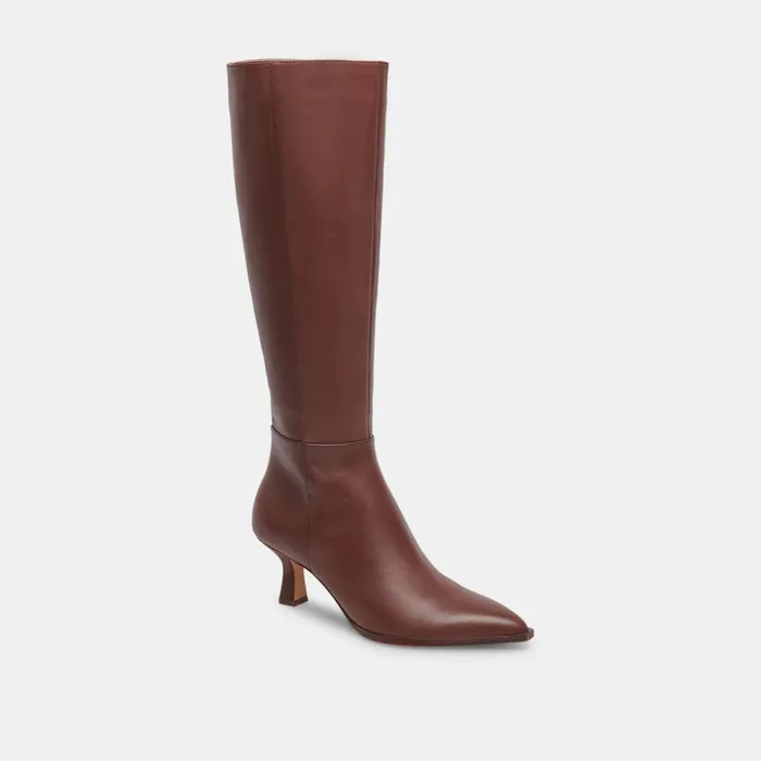 Boots and Booties Women Dolce Vita Auggie Boots Chocolate Leather