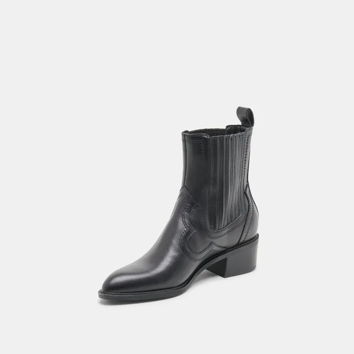 Boots and Booties Women Dolce Vita Brylee H2O Wide Booties Black Leather