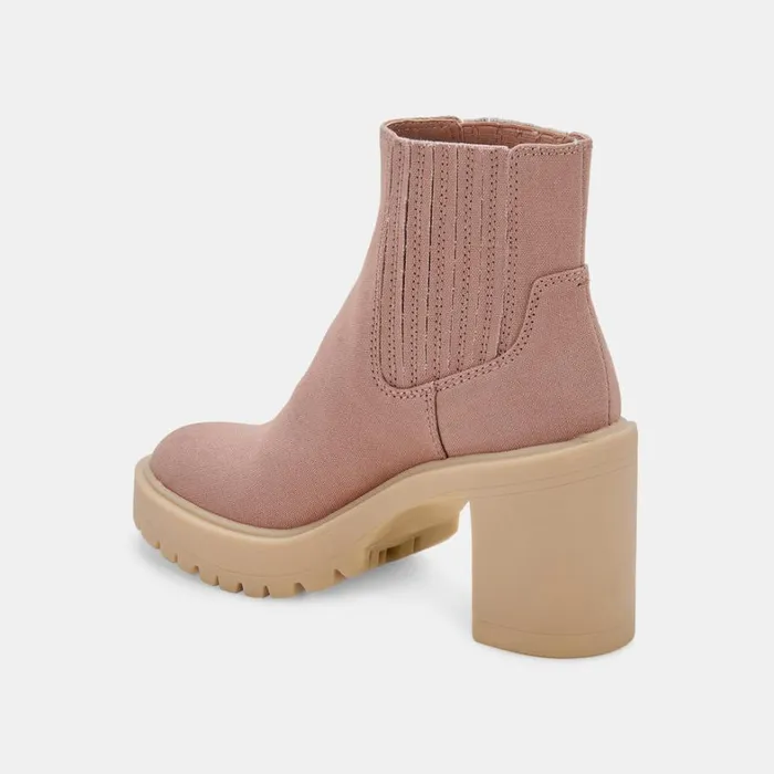Boots and Booties Women Dolce Vita Caster Booties Cafe Canvas