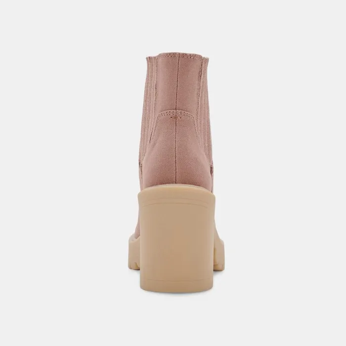 Boots and Booties Women Dolce Vita Caster Booties Cafe Canvas