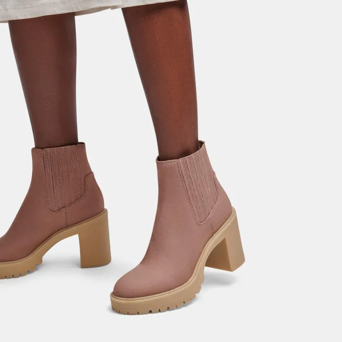 Boots and Booties Women Dolce Vita Caster Booties Cafe Canvas