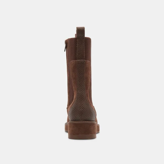 Boots and Booties Women Dolce Vita Elyse H2O Wide Boots Cocoa Suede
