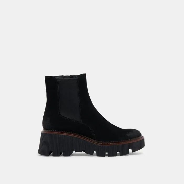 Boots and Booties Women Dolce Vita Emmet H2O Boots Onyx Suede