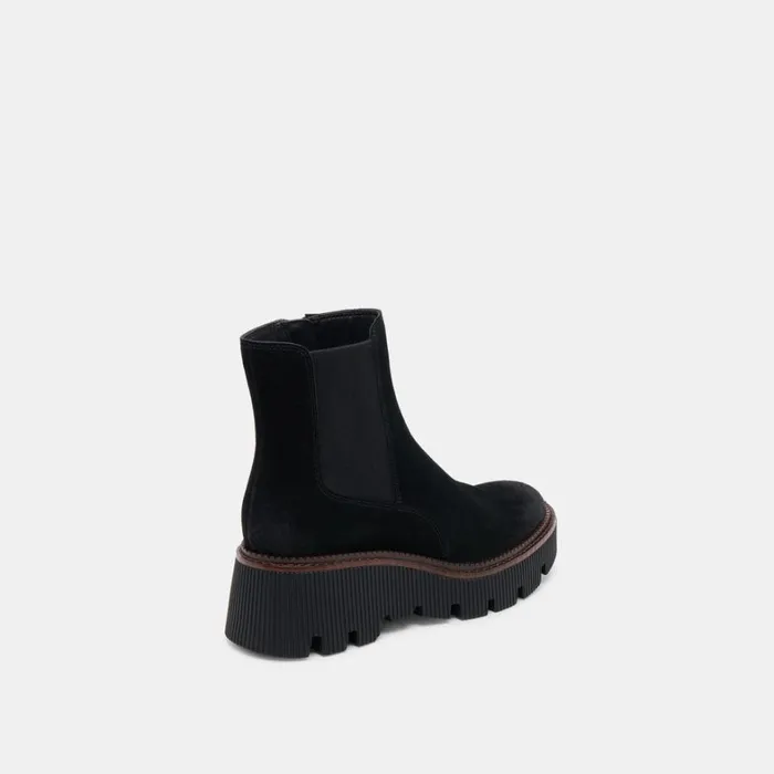 Boots and Booties Women Dolce Vita Emmet H2O Boots Onyx Suede