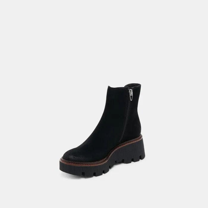 Boots and Booties Women Dolce Vita Emmet H2O Boots Onyx Suede