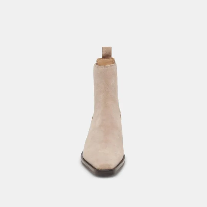 Boots and Booties Women Dolce Vita Foster Booties Taupe Suede