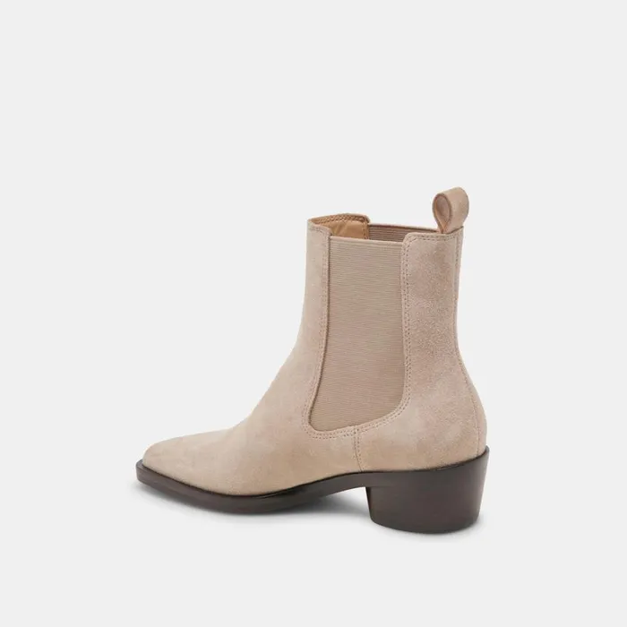 Boots and Booties Women Dolce Vita Foster Booties Taupe Suede