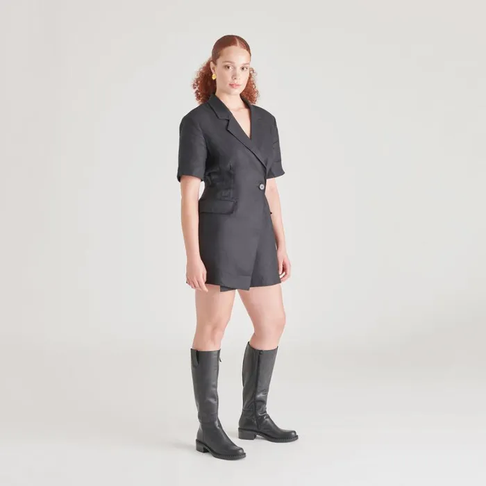 Boots and Booties Women Dolce Vita Glory H2O Boots Black Leather