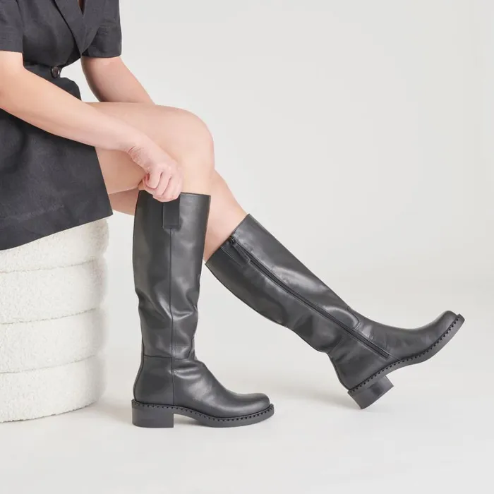 Boots and Booties Women Dolce Vita Glory H2O Boots Black Leather