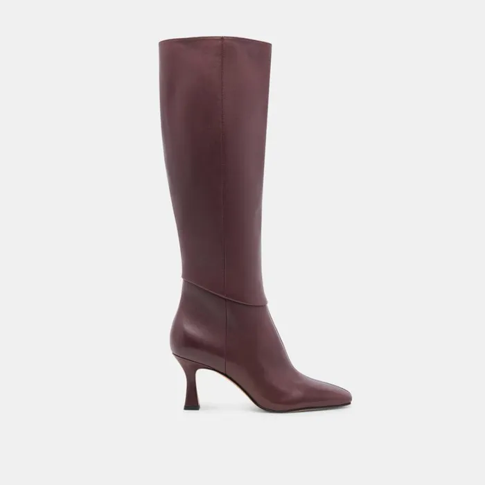 Boots and Booties Women Dolce Vita Gyra Boots Wine Leather