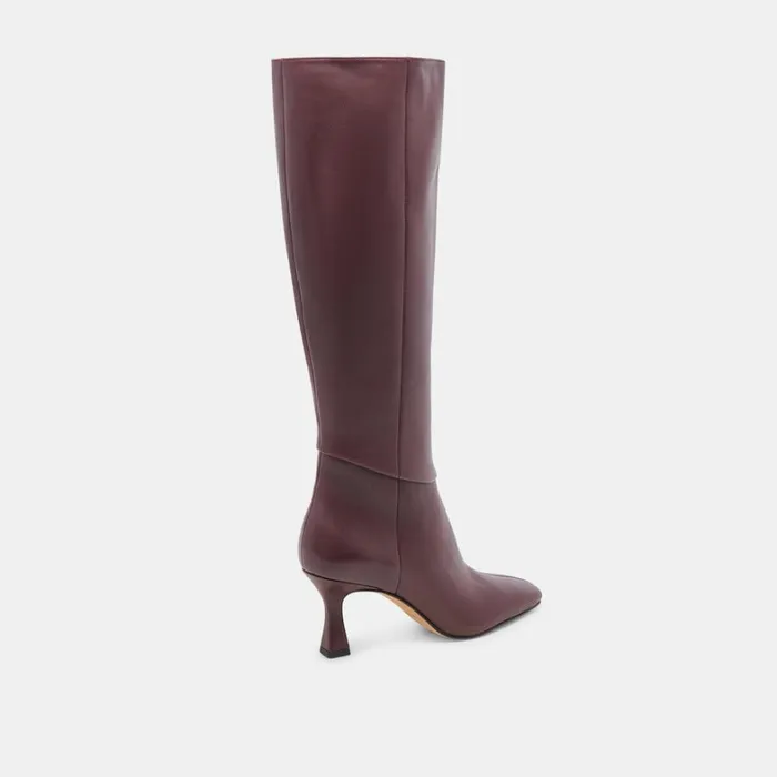 Boots and Booties Women Dolce Vita Gyra Boots Wine Leather