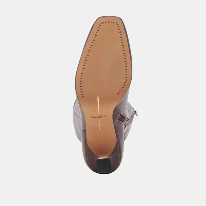Boots and Booties Women Dolce Vita Gyra Boots Wine Leather