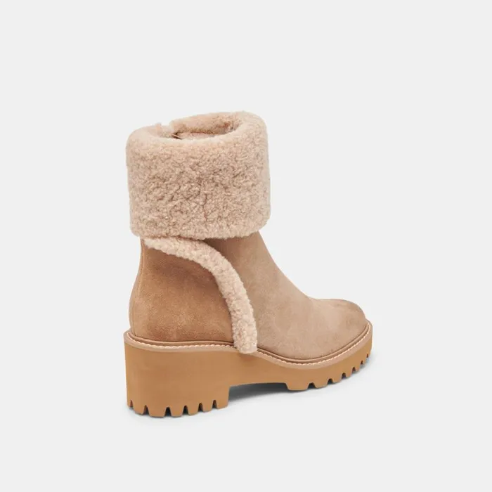 Boots and Booties Women Dolce Vita Hug H2O Boots Mushroom Suede
