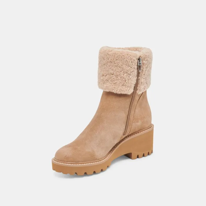 Boots and Booties Women Dolce Vita Hug H2O Boots Mushroom Suede