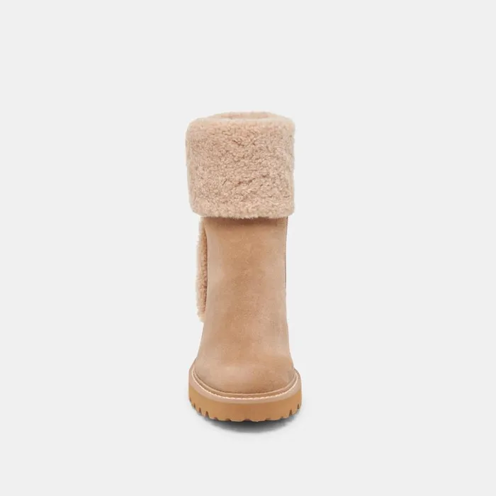 Boots and Booties Women Dolce Vita Hug H2O Boots Mushroom Suede
