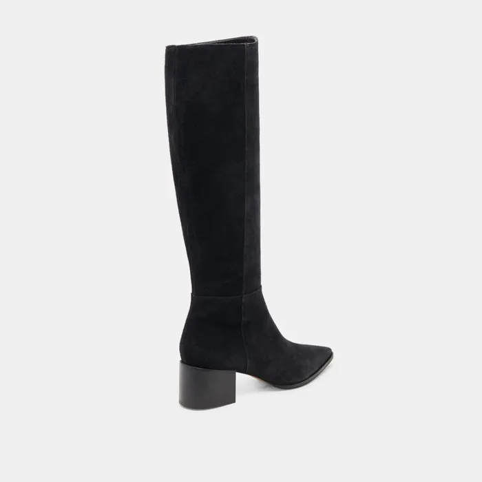Boots and Booties Women Dolce Vita Kirson Boots Onyx Suede