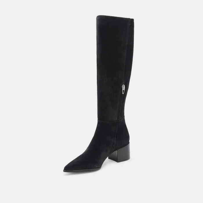 Boots and Booties Women Dolce Vita Kirson Boots Onyx Suede
