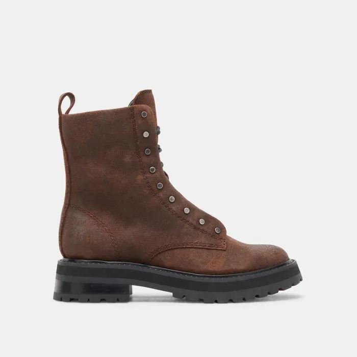 Boots and Booties Women Dolce Vita Ranier Boots Cocoa Suede