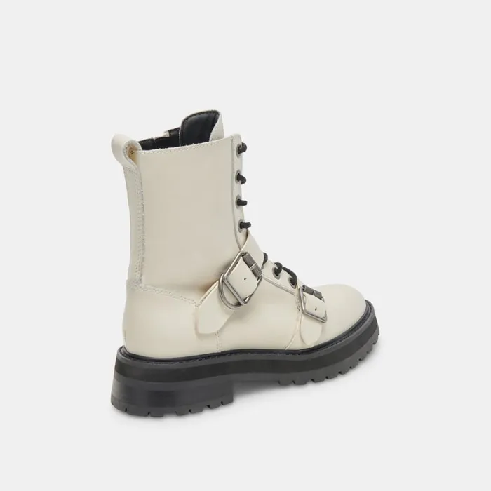 Boots and Booties Women Dolce Vita Ronson Boots Off White Leather