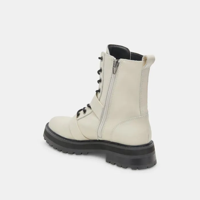 Boots and Booties Women Dolce Vita Ronson Boots Off White Leather