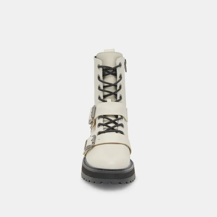 Boots and Booties Women Dolce Vita Ronson Boots Off White Leather