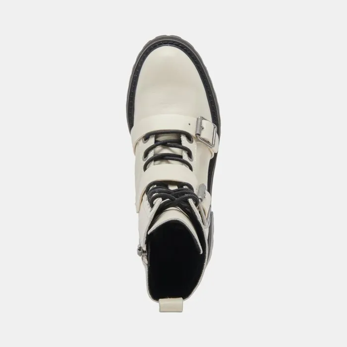 Boots and Booties Women Dolce Vita Ronson Boots Off White Leather
