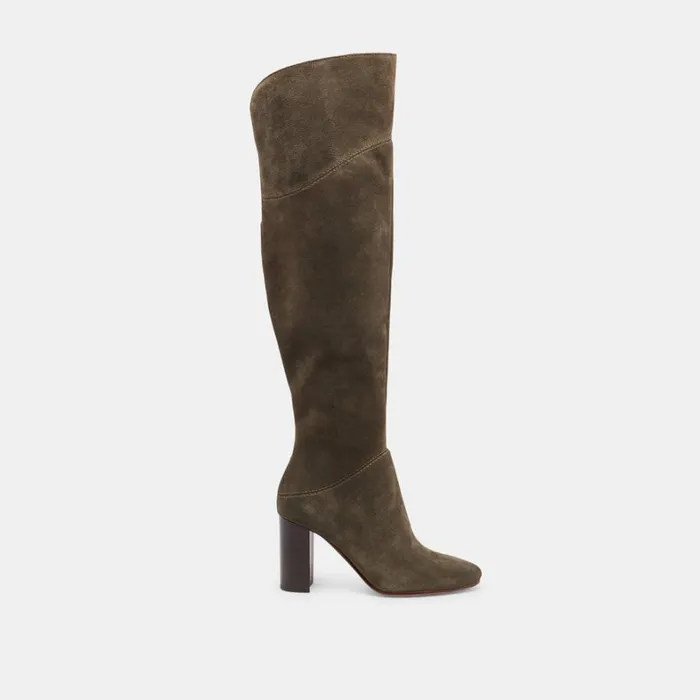 Boots and Booties Women Dolce Vita Sury Boots Army Suede