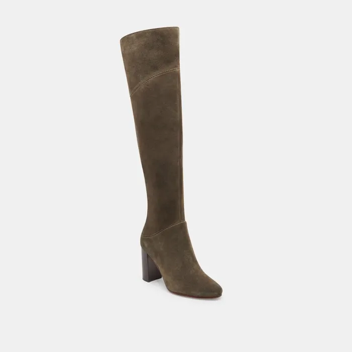 Boots and Booties Women Dolce Vita Sury Boots Army Suede