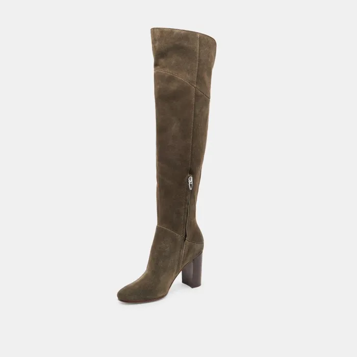 Boots and Booties Women Dolce Vita Sury Boots Army Suede
