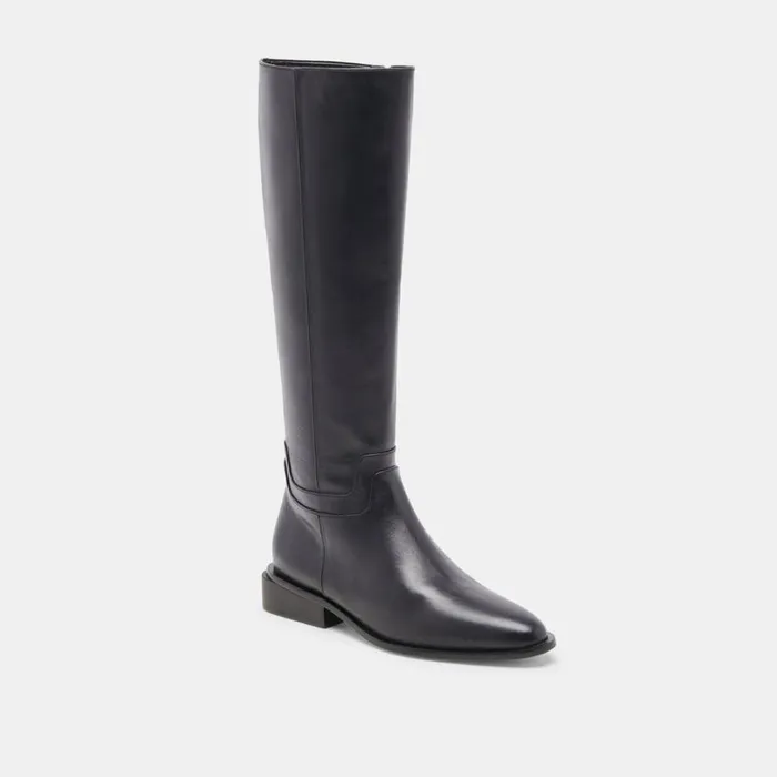 Boots and Booties Women Dolce Vita Verdi Boots Black Leather