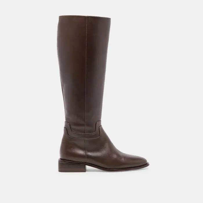 Boots and Booties Women Dolce Vita Verdi Boots Walnut Leather