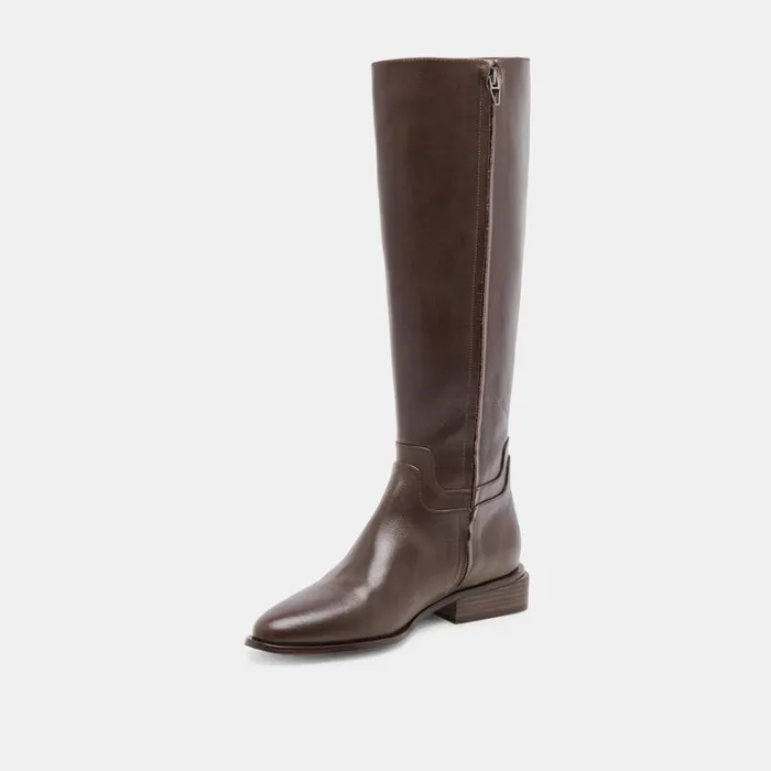 Boots and Booties Women Dolce Vita Verdi Boots Walnut Leather