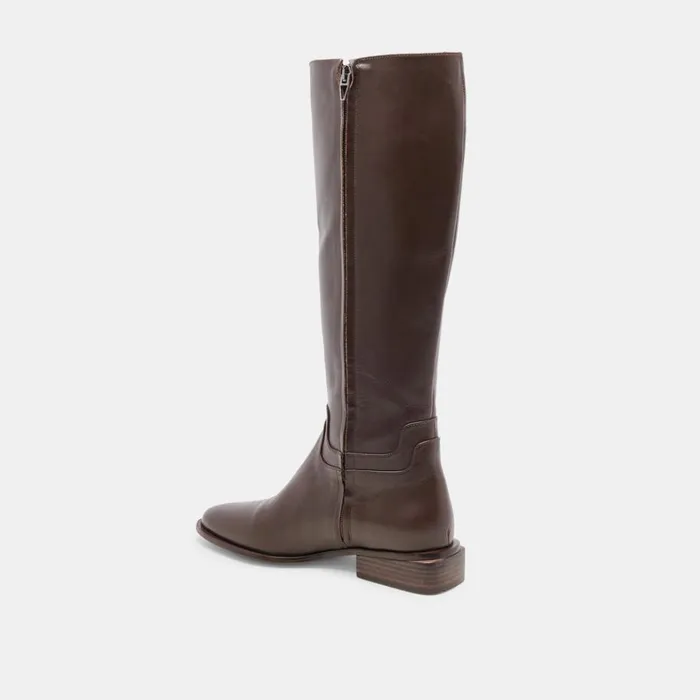 Boots and Booties Women Dolce Vita Verdi Boots Walnut Leather